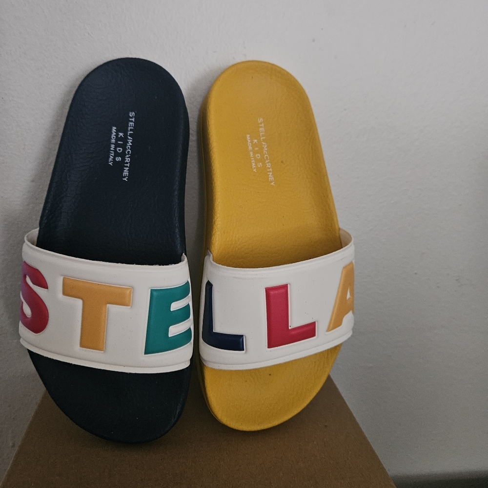 Brand New Stella McCartney Kids Slides